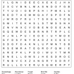 Lehi Crosses the Sea Word Search