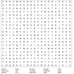 Lehi in the Desert Word Search Puzzle