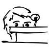 Young Child Bearing Testimony Clip Art