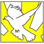 Dove Sun Burst Clip Art