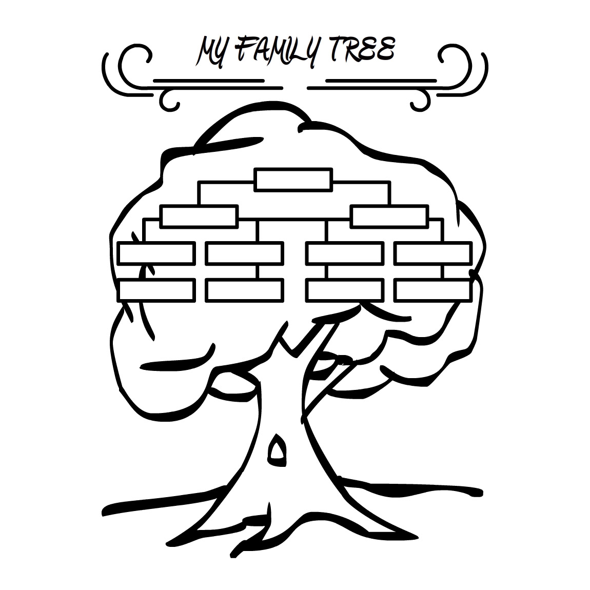 Family Tree Template Lds Genealogy