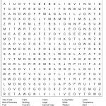 Vision of the Tree of Life - Words Search