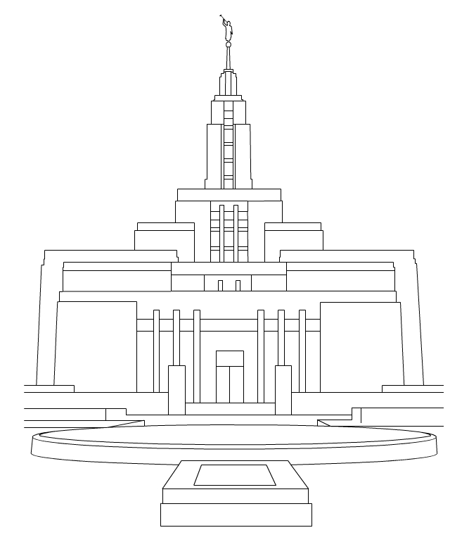 free black and white lds clipart - photo #5