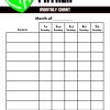 CTR Prayer Chart CTR Prayer Chart