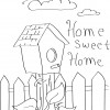 Home Sweet Home - Craft & Stitching Clipart