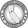 Sacramento California Mission Medallion Seal