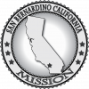 San Bernadino California Mission Medallion Seal
